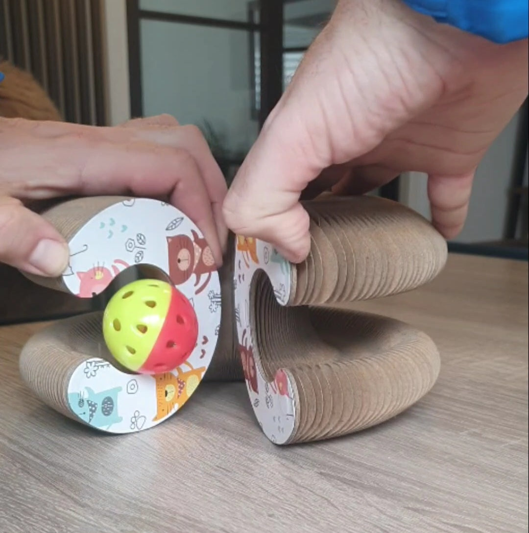 Magic Organ Doughnut Cat Scratcher